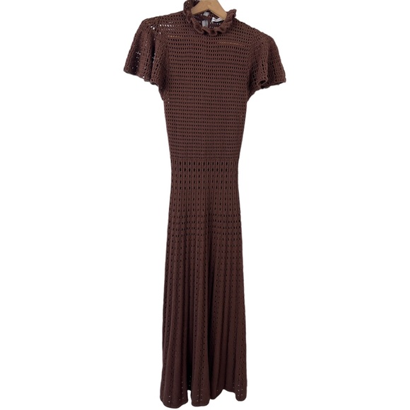 REBECCA TAYLOR modest Ladder Sleeve Dress XS - Picture 5 of 9